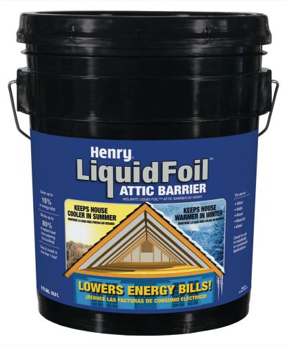 Liquid Foil Spray Radiant Barrier Paint Coating 5gal