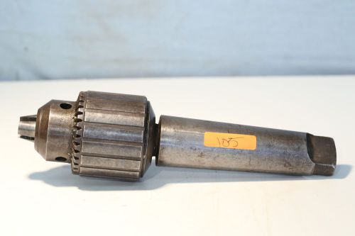 No.18N Jacobs BallBearing Drill chuck 1/8&#034;-3/4&#034; capacity #5 Morse taper USA made