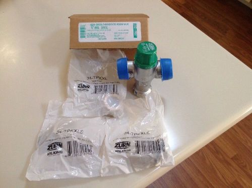 Aqua gard thermostatic mixing valve 3/4&#034; zw1070xl zurn wilkins for sale