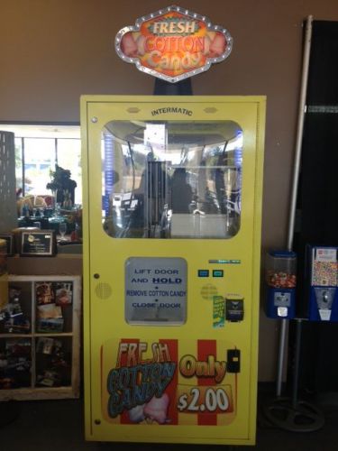 Cotton Candy Vending Machine