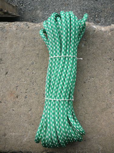 Yale XTC-24 Strand Arborist Rope Tree Line, Climbing Line 1/2&#034; x 50&#039; Green/White