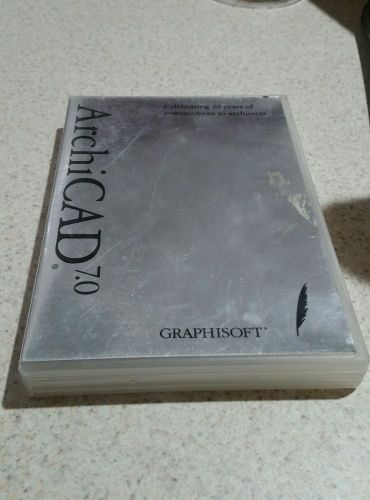 ARCHICAD 7.0 GRAPHISOFT 20TH ANNIVERSARY ED W/ BONUS FREE SHIPPING