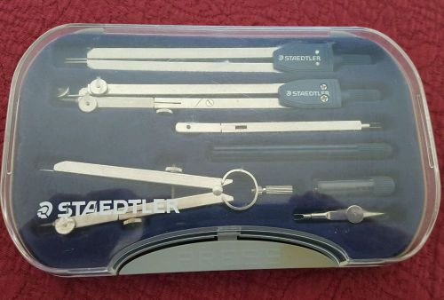 Staedtler Mars Compass Set in Storage Case, 9 pieces (559 09)