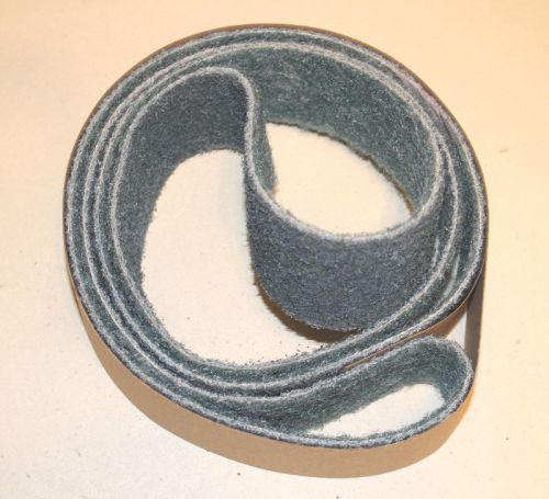 2&#034;x 72&#034; sanding belt surface conditioning- very fine blue for sale