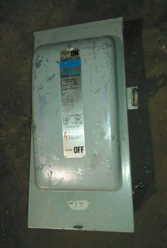 Gould / ITE FR354 Safety Switch Heavy Duty Vacu-Break 600 VOLT 200 AMP rainproof