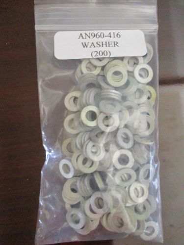 An960-416 steel washer 4/16&#034; or 1/4&#034; i.d. - lot of 200 pieces for sale