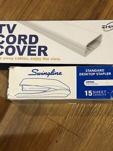Swingline desktop stapler &amp; TV cord cover