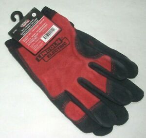 Lincoln KH799L Split Cowhide Work or Welding Gloves Flame Resistant Large