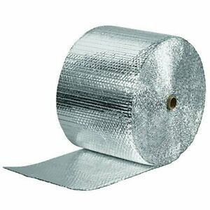 BINR12 Cool Shield Bubble Rolls, 12&#034; x 125&#039;, Silver