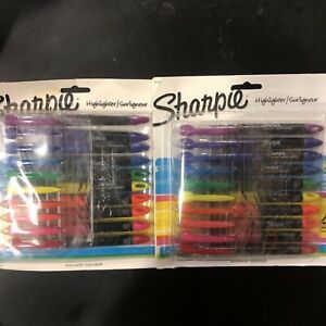 Sharpie Accent Liquid Highlighter Chisel Tip Assorted 20/Set 24415