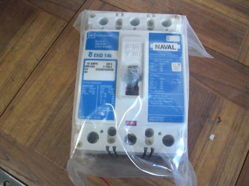 CUTLER-HAMMER EHD3015VH09 CIRCUIT BREAKER   *NEW*