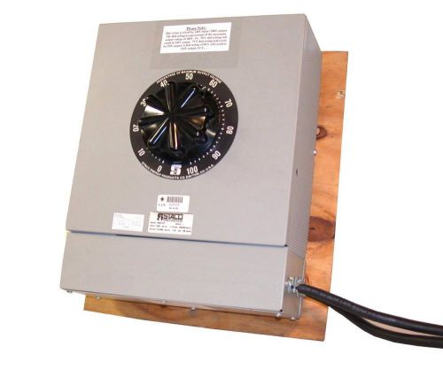 Staco 120/240v input 0-280v output 28a variable transformer model 5021ct for sale