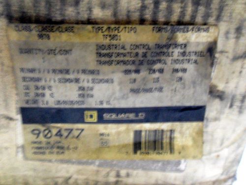 (h6) 1 new square d 9070-tf50d1 transformer for sale