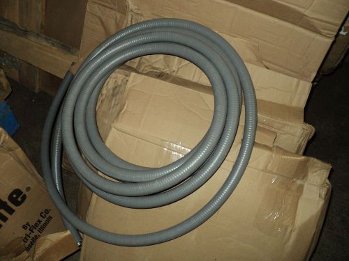 LIQUATITE EF12X25 Conduit, Liquidtite, 3/4In,  GR, JIC , 25 FT