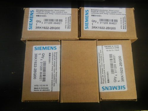 SIEMENS Power Jumper 3RK1922-2BQ00 LOT OF 5