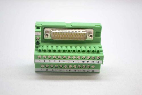 Phoenix contact 2283621 flk-d25 sub/s terminal block interface module d419653 for sale