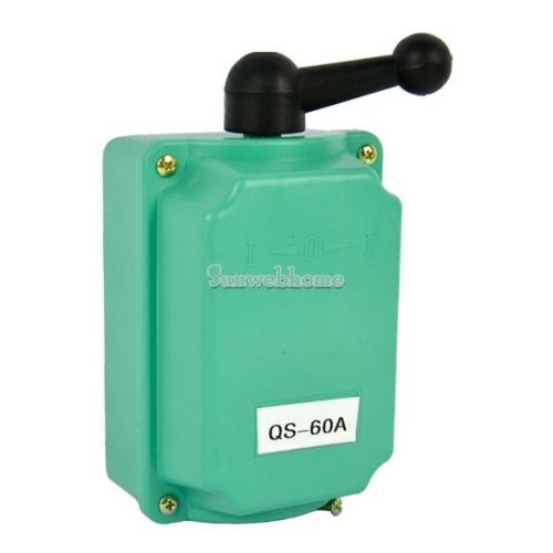 Control rain proof reversing sh 60 amp drum switch forward/off/reverse motor for sale