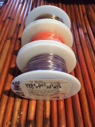 Belden 9984 Hook Up Wire Lot 24 AWG