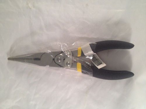 TITAN 11411 8&#034; COMPOUND LEVER-ACTION LONG NOSE PLIERS