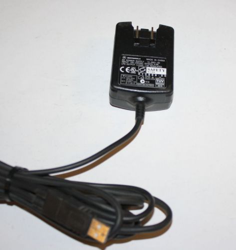 genuine MOTOROLA 14-0021-00 AC POWER SUPPLY 5.2V 1.0A