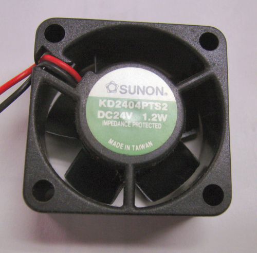 COOLING FAN SUNON KD2404PTS2 40mm 24VDC FITS IN 1U RACK UNIT