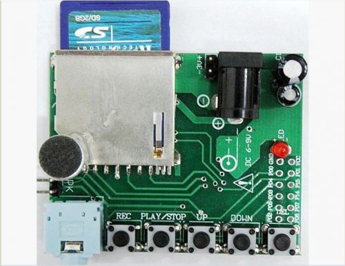 Digital sound recording voice module wtr010-sd for digital voice recorder for sale