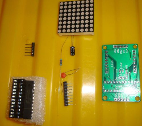 MAX7219 LED dot matrix DIY KIT serial LED matrix display