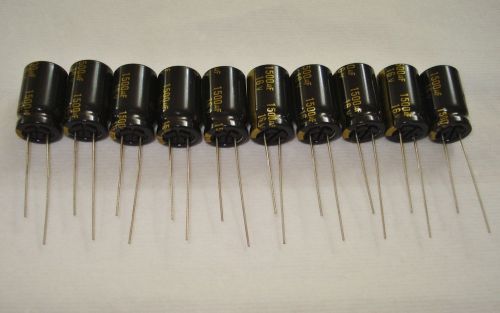 10pcs Panasonic EEU-FM1C152 Electrolytic Capacitor 16V 1500UF 105C CEFM Radial