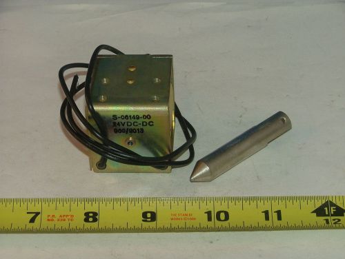 ELECTRO. MAGNETIC SOLENOID,REGDON,MODEL 960-6149 / 8218,24VDC COIL