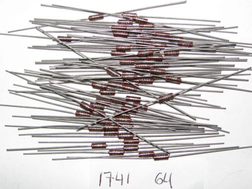 64 NOS TRW 1.741K RN55 METAL FILM RESISTORS TUBE AMPLIFIER TRANSISTOR PARTS