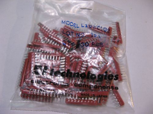 Lot 100 Resistor Network 1K OHM 10 PIN 2% LOW C-SIP BI Technolgies L102C102