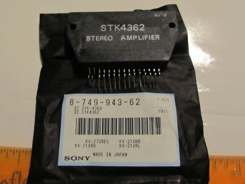 Ic audio power amplifier,sony,stk 4362,original replacement part,8-749-943-62 for sale