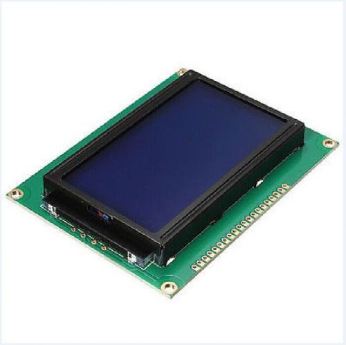 5V 12864 LCD Display Module 128x64 Dots Graphic Matrix LCD Blue Backlight