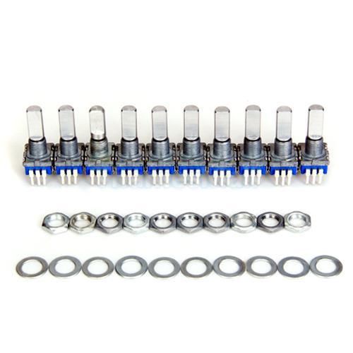 10pcs 12mm rotary encoder switch w. keyswitch hq new for sale