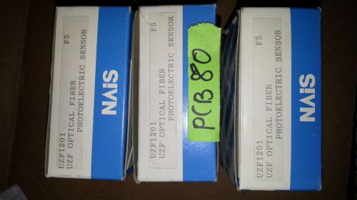 Nnb nais fiber sensor uzf1201 photo eye  ,,,,,,,, each........... for sale