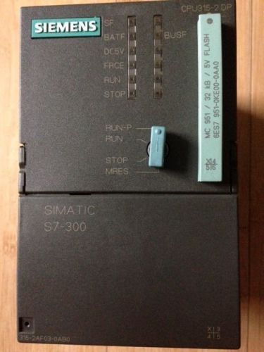 PLC MODULE 6ES7 315-2AF03-0AB0 6ES7315-2AF03-0AB0 SIEMENS