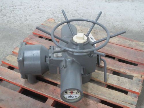 ROTORK 16A SYNCROPAK A SER 29RPM ELECTRIC 0.8HP 225LB-FT VALVE ACTUATOR B479209