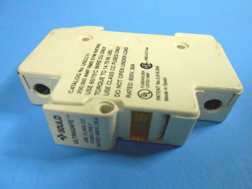 Gould shawmut 30a 1 pole class cc uscc11 fuse block  ............... xt-72b for sale