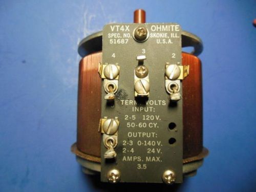 Ohmite VT4X Variable Transformer