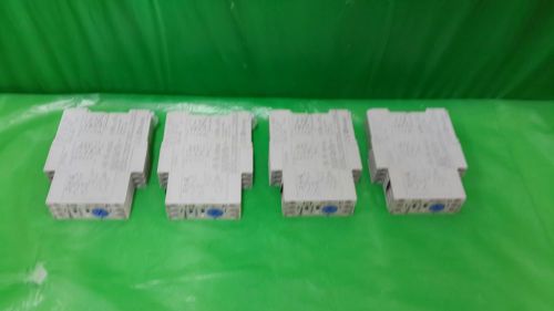 FINDER TYPE 87.02 MODULAR TIMER RELAY lot of 4 WORKING