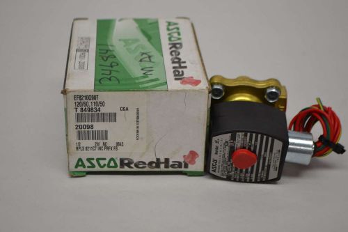 New asco ef8210g007 red-hat ii 120v-ac 1/2in npt solenoid valve d335474 for sale