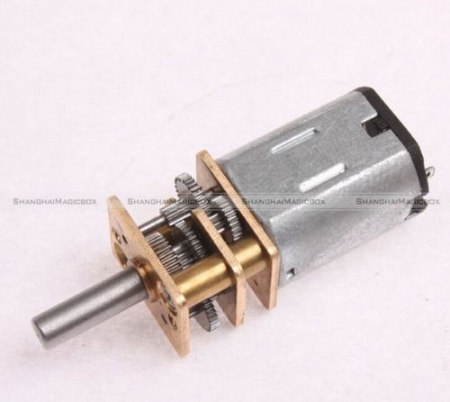 12V 100RPM Mini DC Metal Gear Motor with gearwheel Model:N20