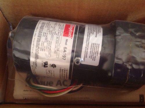 DAYTON PERMANENT SPLIT CAPACITOR INDUSTRIAL GEAR MOTOR MOD# 6A197