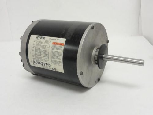 139507 Old-Stock, York 19E045W120G1 AC Motor HP: 1/2 SPL, RPM: 950/1140, 3PH