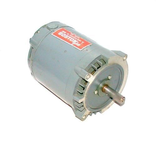 BOSTON GEAR 1/6 HP SINGLE PHASE AC MOTOR MODEL 7124961