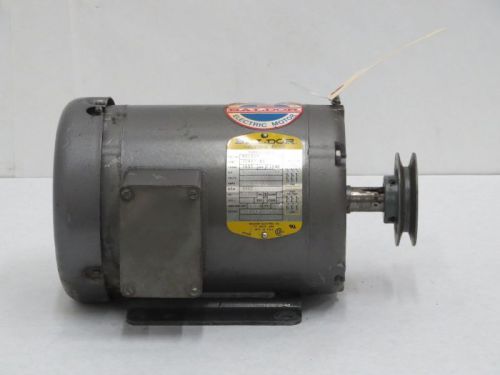 BALDOR M3550T 35A01-82 AC 1-1/2HP 208-230/460V-AC 3450RPM 143T 3PH MOTOR B252059