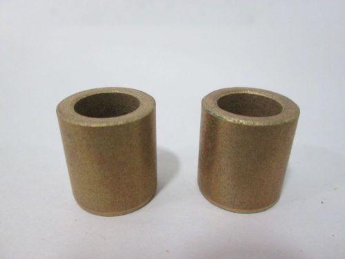 LOT 2 NEW SIG N65012331 12X18X19MM MECHANICAL BUSHING BRASS D327059