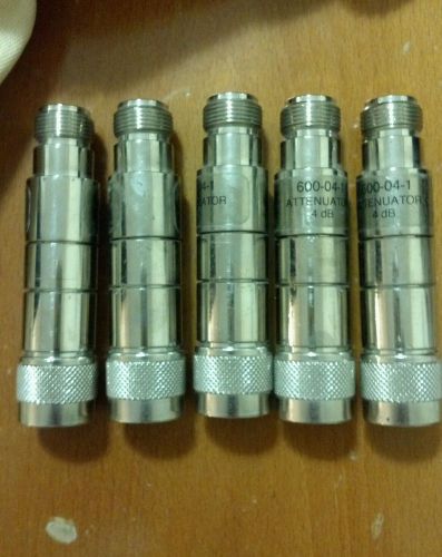 lot of 5 MECA 600-04-1 4 db attenuator DC