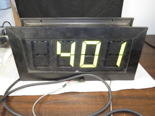 EN Electro-Numerics Counter,4 Digit 0 to 9999,Machine Industrial-Steam Punk 15&#034;