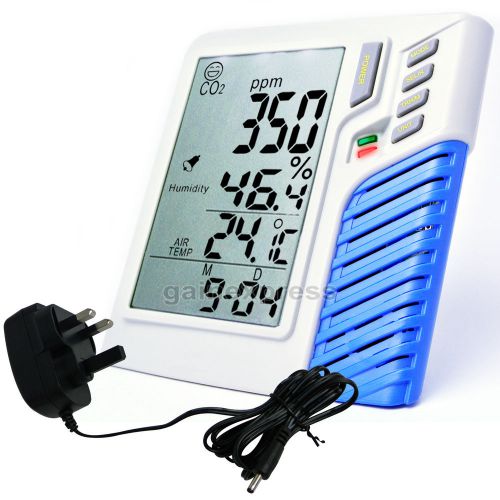 Co2 datalogger carbon dioxide temp rh 32k data logging iaq monitor taiwan made for sale